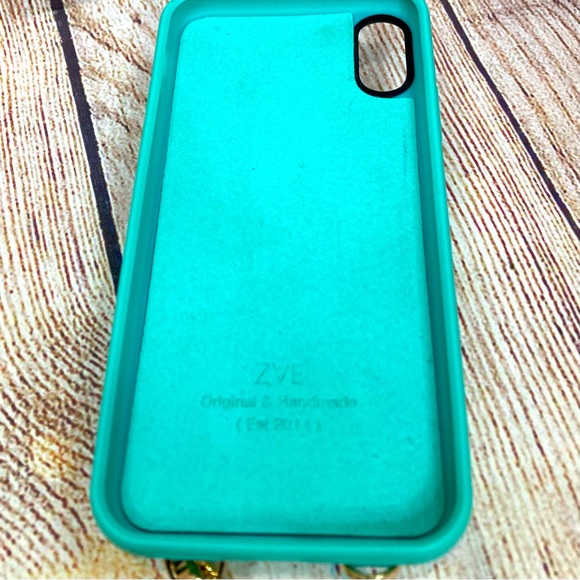 Apple IPhone Xs & X ZVE Mint Green Wallet Case - Picture 4 of 10